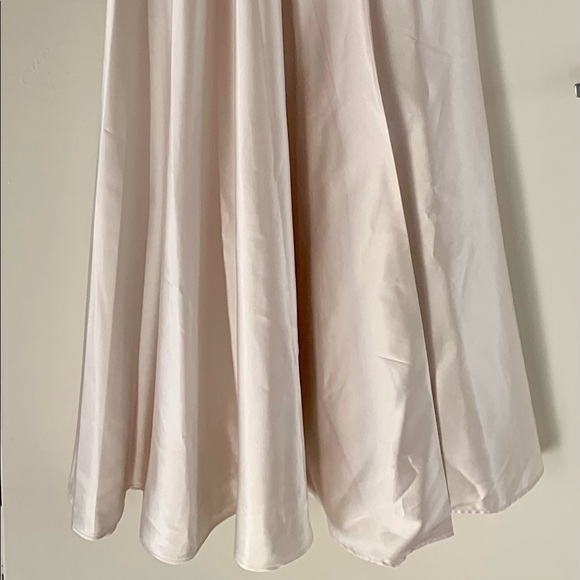 Sequin hearts double strap satin ballgown - Picture 5 of 6